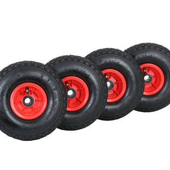 FROSAL Ersatzrad - Rad Nabe 20mm/60mm für Bollerwagen oder Sackkarre 4 Stück