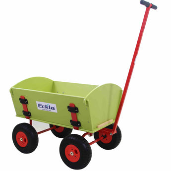 ECKLA Bollerwagen Easy Trailer mit pannensicherer Bereifung und festem Kunststoffaufbau wetterfest