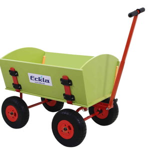 ECKLA Bollerwagen Easy Trailer mit Luftbereifung und Kunststoffaufbau, wetterfest - zerlegbar