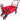 FUXTEC faltbarer Bollerwagen FX-CT700R mit UV-Schutz-Sonnendach, rot